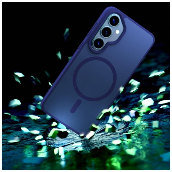 3mk Samsung Galaxy S26 Cover Smoke MagCase Blå