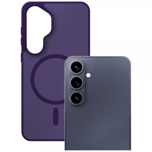 3mk Samsung Galaxy S26 Cover Smoke MagCase Lilla