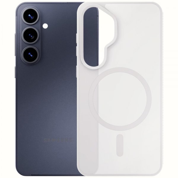 3mk Samsung Galaxy S26 Cover Smoke MagCase Hvid