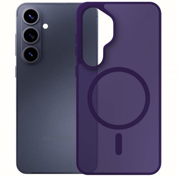 3mk Samsung Galaxy S26 Plus Cover Smoke MagCase Lilla