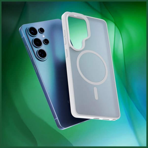 3mk Samsung Galaxy S26 Ultra Cover Smoke MagCase Hvid