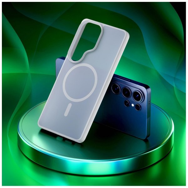 3mk Samsung Galaxy S26 Ultra Cover Smoke MagCase Hvid