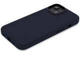 Decoded iPhone 14 Plus Cover Læder Bagside Navy
