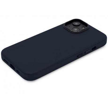 Decoded iPhone 14 Plus Cover Læder Bagside Navy