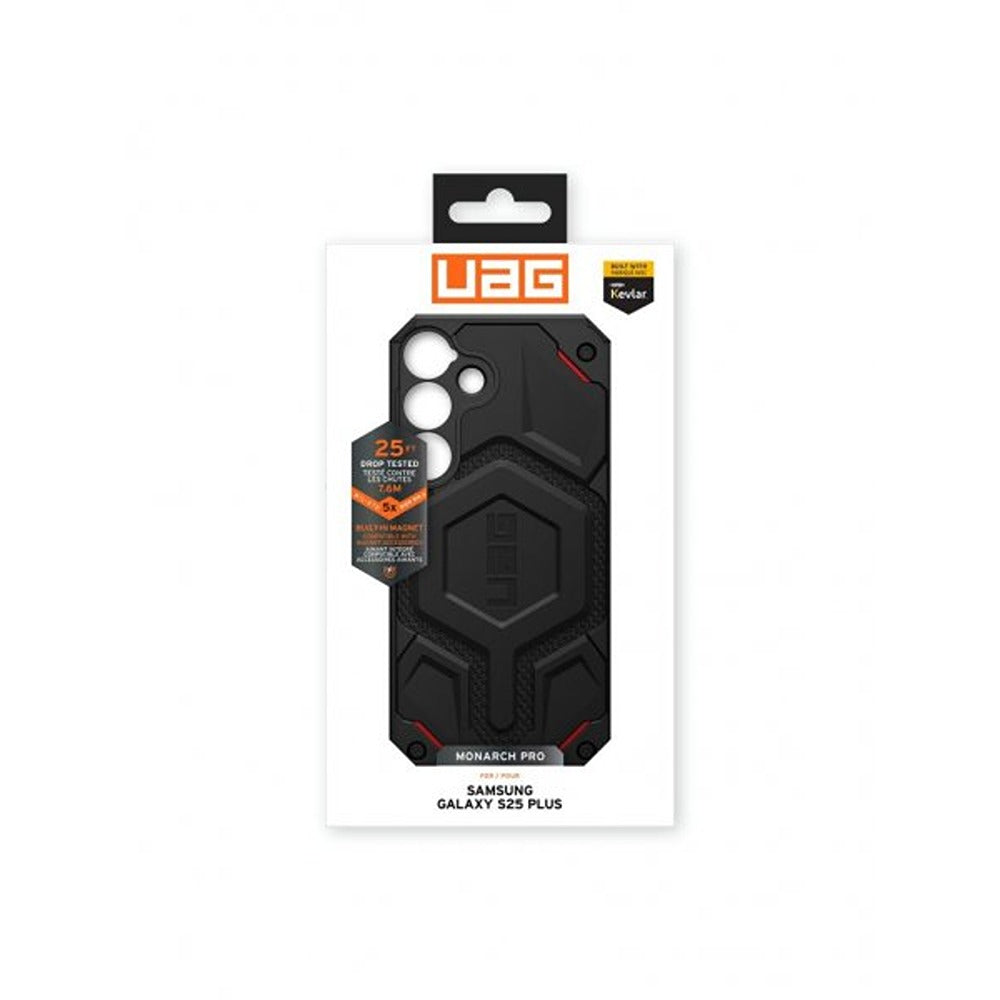 Urban Armor Gear (UAG) Samsung Galaxy S25 Plus Cover Monarch Pro Kevlar MagSafe Sort