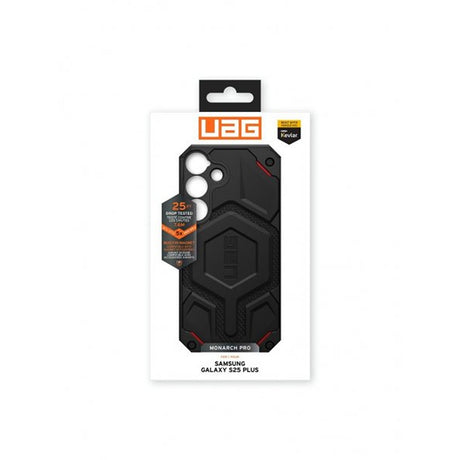 Urban Armor Gear (UAG) Samsung Galaxy S25 Plus Cover Monarch Pro Kevlar MagSafe Sort
