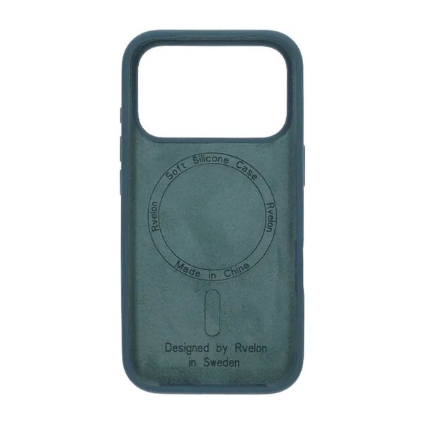 Rvelon iPhone 17 Pro Silikone MagSafe Cover Grøn