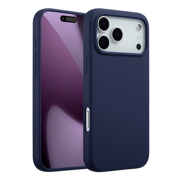 Rvelon iPhone 17 Pro Max Cover Silikone MagSafe Mørkeblå