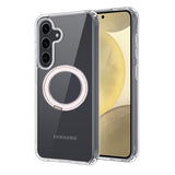 Samsung Galaxy S24 Plus Cover Roterbart MagSafe Stativ Gennemsigtigt