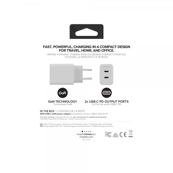 Mophie Oplader Speedport 45