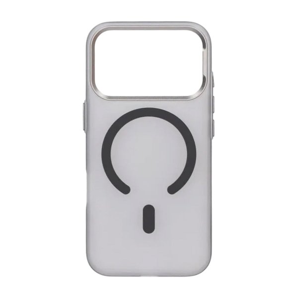 iPhone 17 Pro Cover Kamerasarg MagSafe Sort Transparent