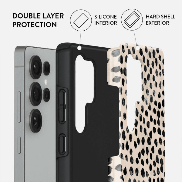 Burga Samsung Galaxy S25 Cover Tough Almond Latte