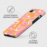 Burga iPhone 16e/iPhone 17e Cover Tough Aloha