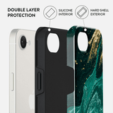Burga iPhone 16/17 Cover Tough Emerald Pool