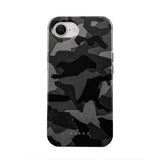 Burga iPhone 16e/iPhone 17e Cover Tough Night Black Camo