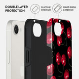 Burga iPhone 16/17 Cover Tough Cherrybomb
