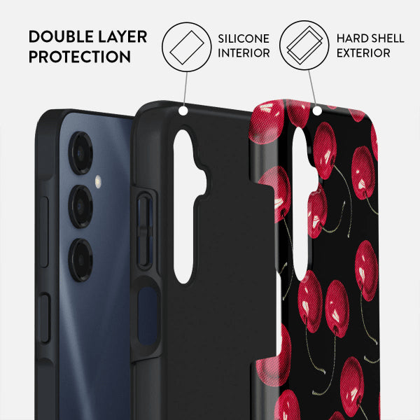 Burga Samsung Galaxy A16 Cover Tough Cherrybomb