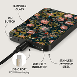 Burga Powerbank MagSafe 5000 mAh Bloomy Garden