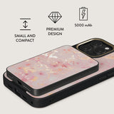 Burga Powerbank MagSafe 5000 mAh Golden Coral Grå