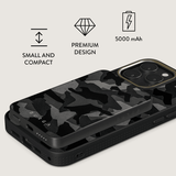 Burga Powerbank MagSafe 5000 mAh Nat Sort Camouflage