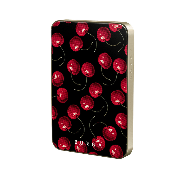 Burga Powerbank MagSafe 5000 mAh Cherrybomb Guld