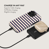 Burga Powerbank MagSafe 5000 mAh Old Money Grå