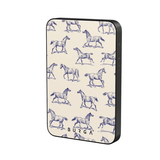 Burga Powerbank MagSafe 5000 mAh Derby Race Grå