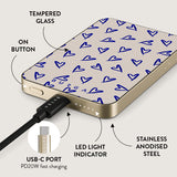 Burga Powerbank MagSafe 5000 mAh Love Me Right Guld