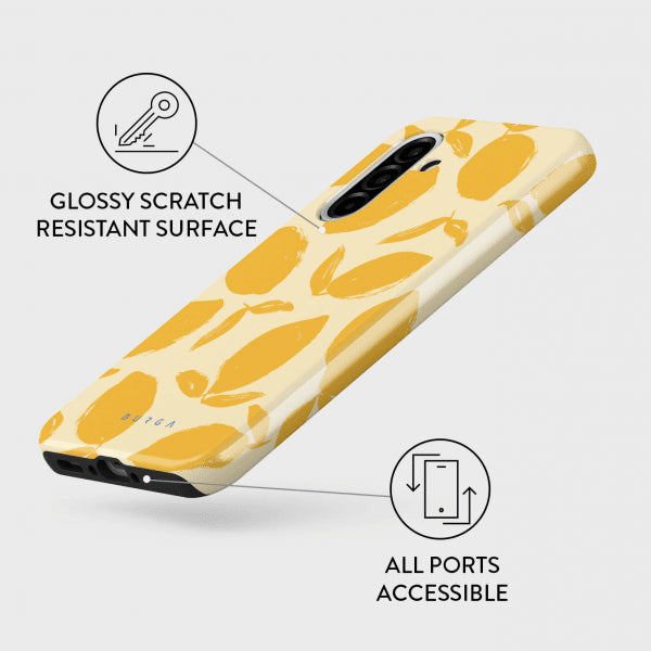 Burga Samsung Galaxy A26 Cover Tough Lemon Tart