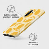 Burga Samsung Galaxy A36 Cover Tough Lemon Tart