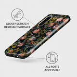 Burga Samsung Galaxy A36 Cover Tough Bloomy Garden