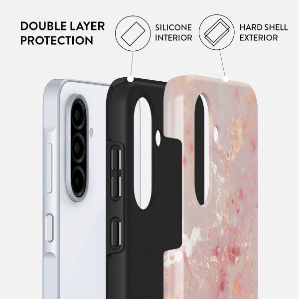 Burga Samsung Galaxy A56 Cover Tough Golden Coral