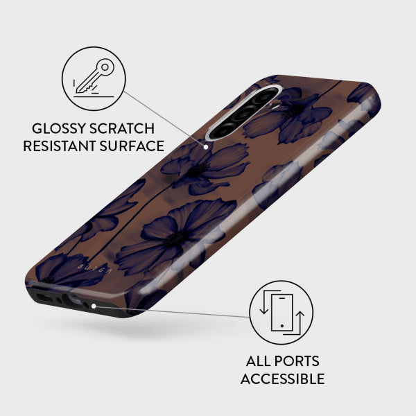 Burga Samsung Galaxy A36 Cover Tough Velvet Night