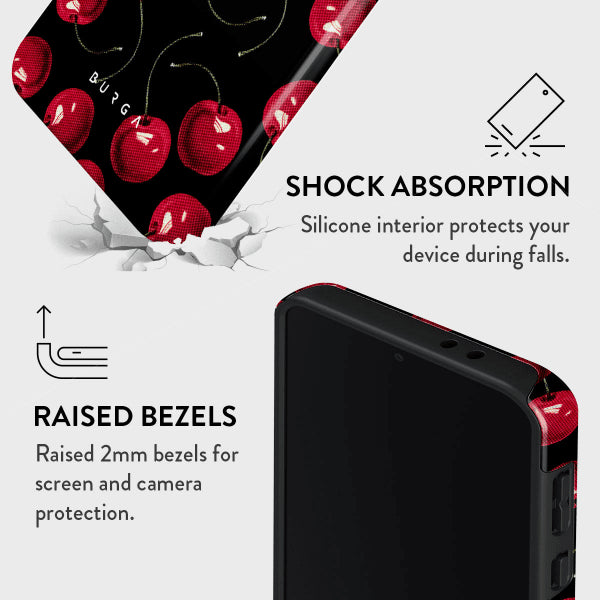 Burga Samsung Galaxy A26 Cover Tough Cherrybomb
