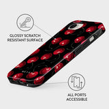 Burga iPhone 16e/iPhone 17e Cover Tough MagSafe Cherrybomb
