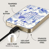 Burga Powerbank MagSafe 5000 mAh Skrivebord Guld