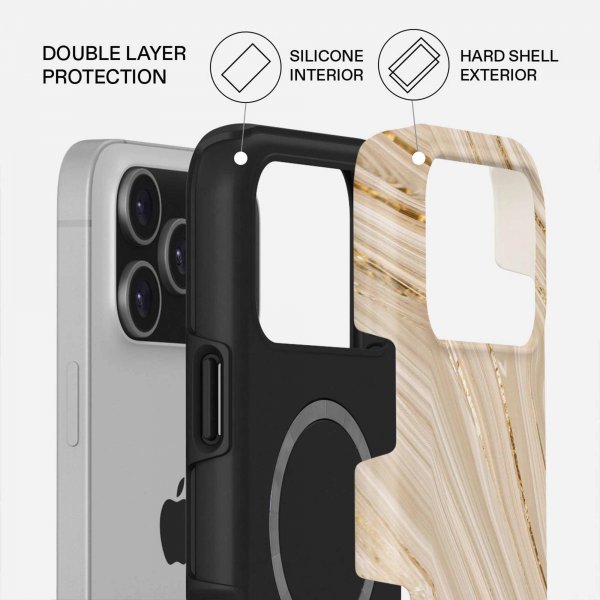 Burga iPhone 17 Pro Max Cover Tough MagSafe Full Glam