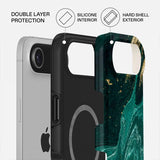 Burga iPhone Air Cover Tough MagSafe Emerald Pool