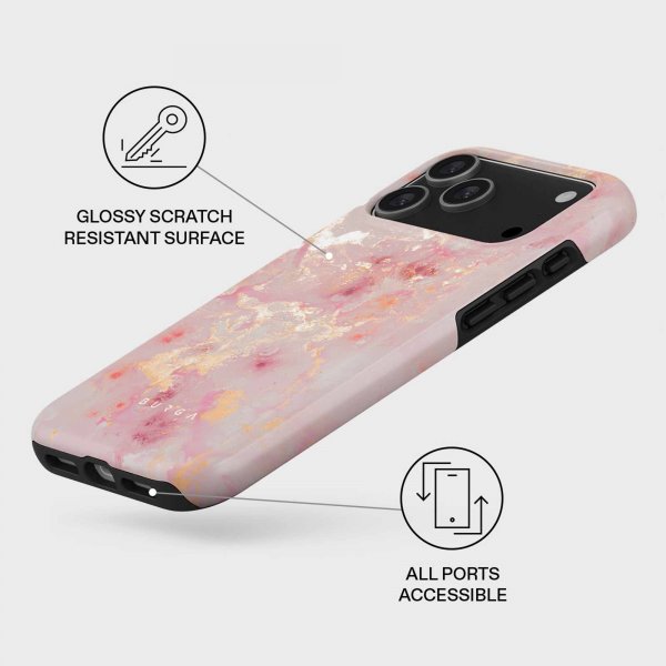 Burga iPhone 17 Pro Cover Tough MagSafe Golden Coral