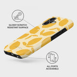 Burga iPhone 17 Cover Tough MagSafe Lemon Tart