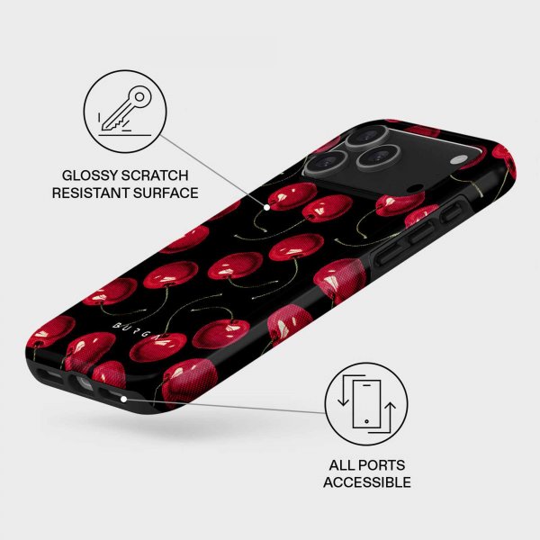 Burga iPhone 17 Pro Max Cover Tough MagSafe Cherrybomb