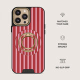 Burga Holder Mobilring MagSafe Strawberry Jam