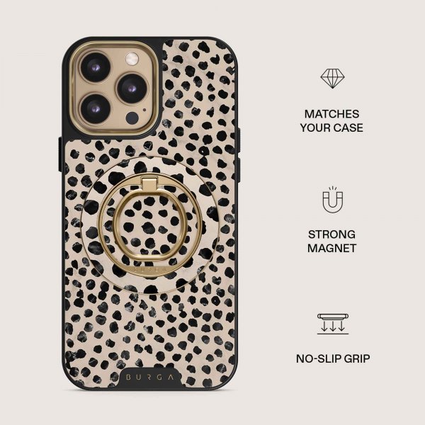 Burga Holder Mobilring MagSafe Almond Latte
