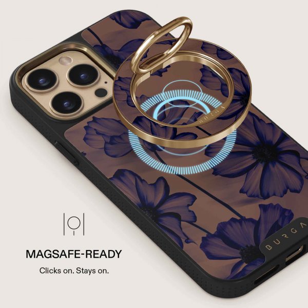Burga Holder Mobilring MagSafe Velvet Night