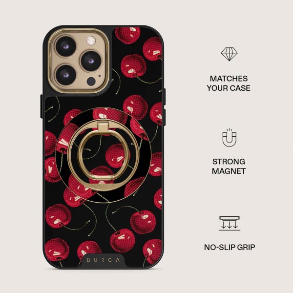 Burga Holder Mobilring MagSafe Cherrybomb