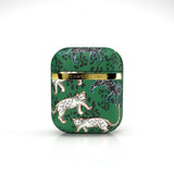 Richmond & Finch AirPods (1/2) Cover Green Leopard