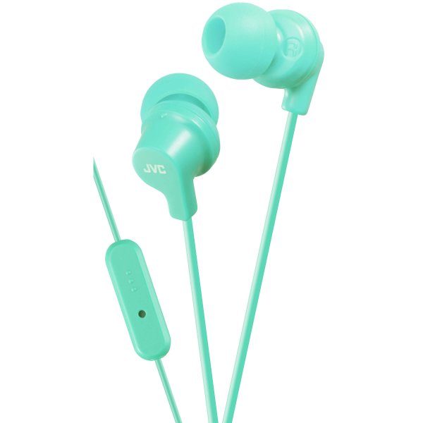 JVC Hovedtelefoner FR15 In-Ear Fjernbetjening Mikrofon Mint Blå