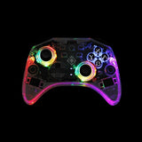 Deltaco Gaming Trådløs Controller til Nintendo Switch Transparent RGB