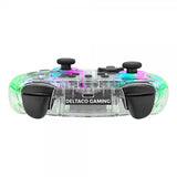 Deltaco Gaming Trådløs Controller til Nintendo Switch Transparent RGB