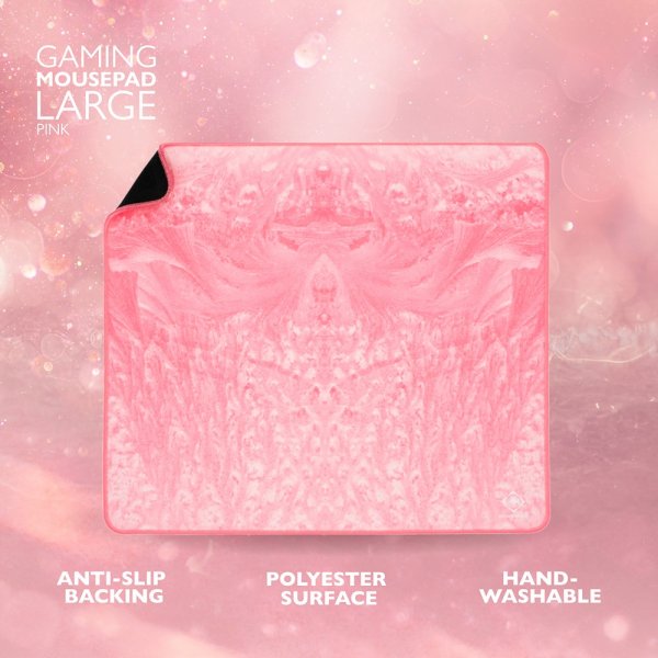 Deltaco Gaming PMP80 Musemåtte 450x400mm Rosa